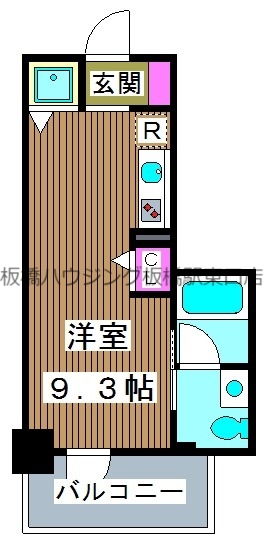 ロイジェント板橋本町の間取り