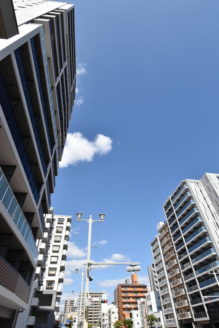 広島市中区舟入町のマンションの建物外観