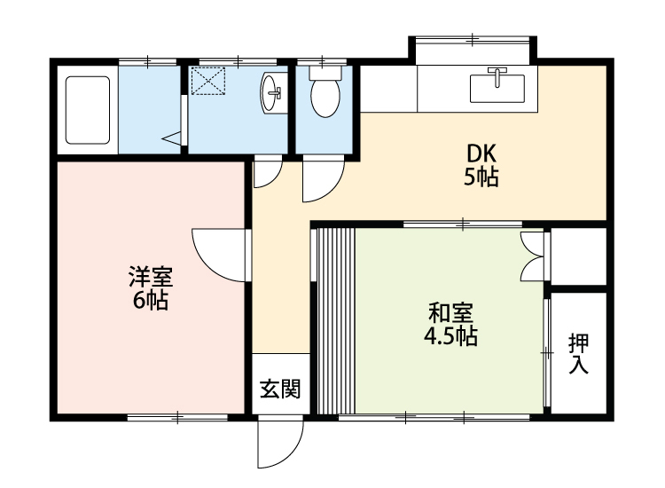 パインパレス杉戸の間取り