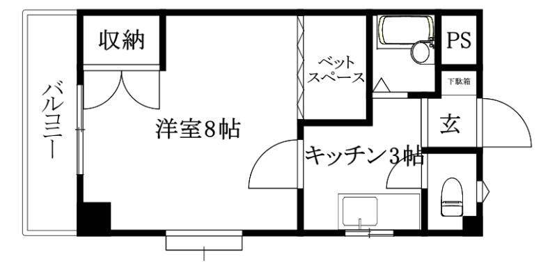 サンテラスTの間取り