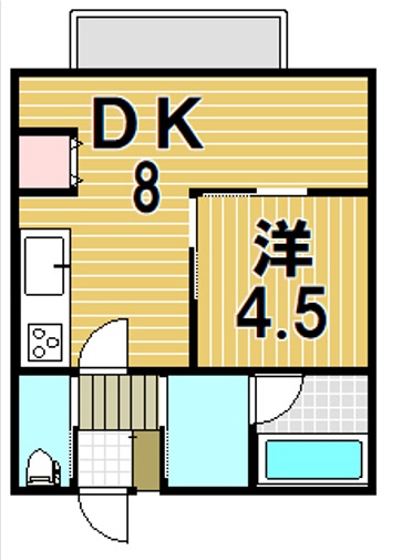 コーポグリーンの間取り