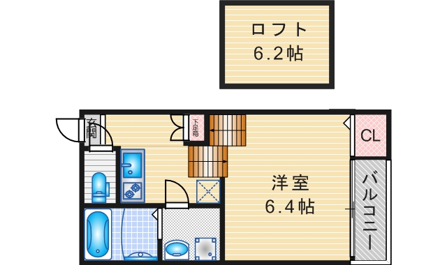 プロスペラス八田の間取り