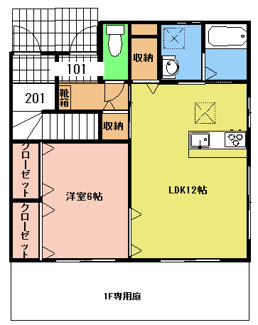 Marau Courtの間取り