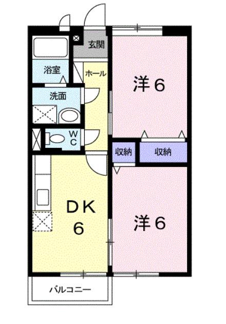 エトワールIIの間取り