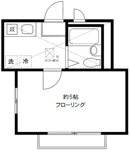 DRホームズ町屋の間取り