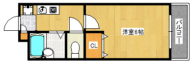 ベネッセ六甲の間取り