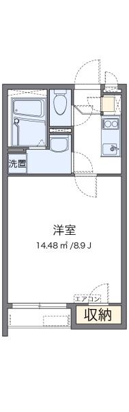 クレイノグロッケンバルトの間取り