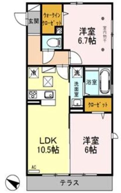 リビエールセレナの間取り