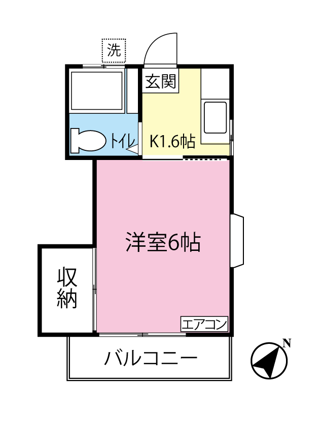 ロゼ・YANAGIMURAの間取り