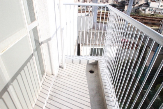 バルコニー　※別部屋の写真です