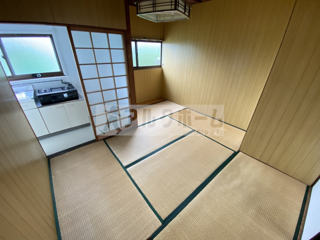弓削パークハイツの居間写真