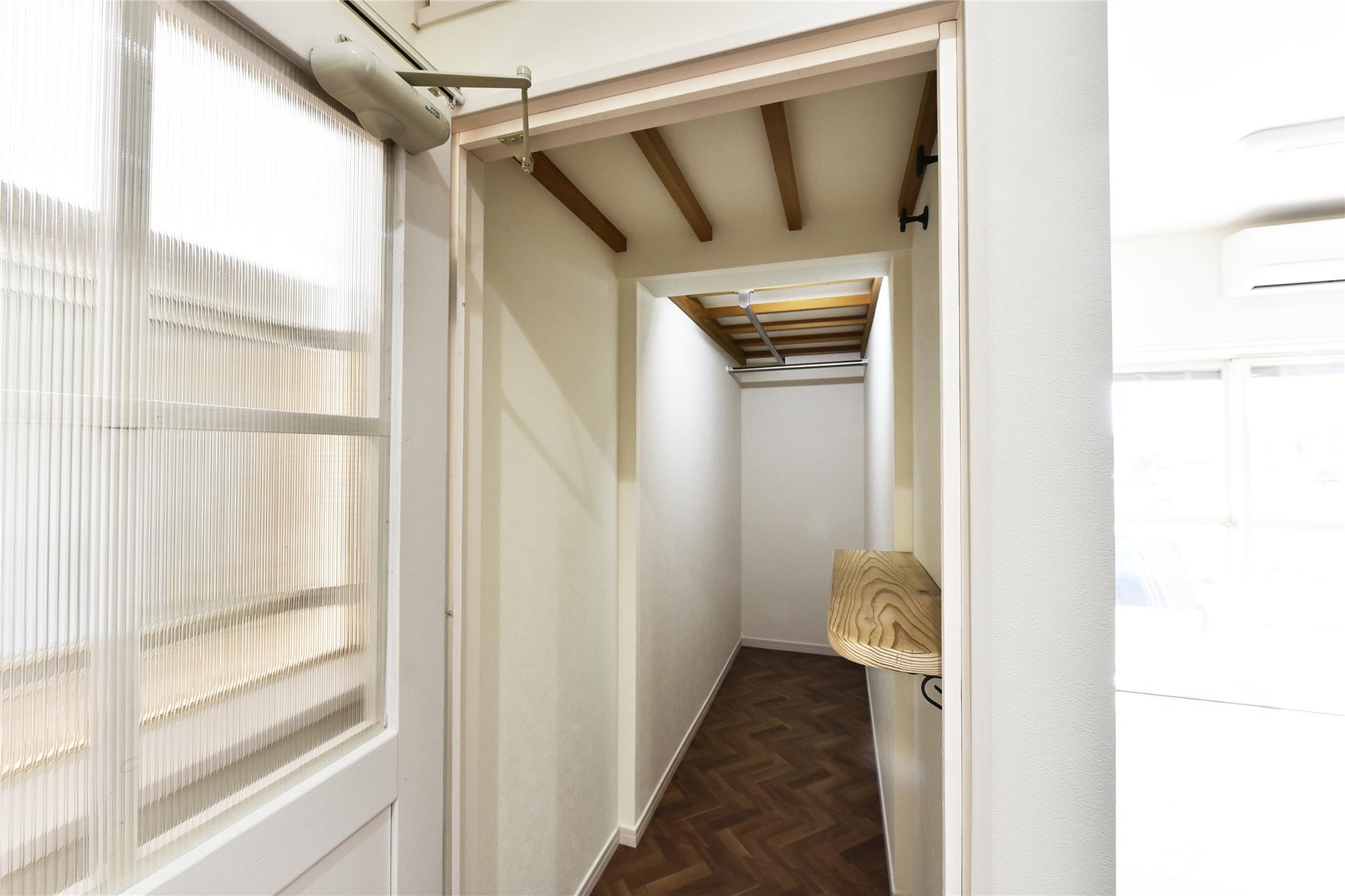 収納　ウォークインクローゼット