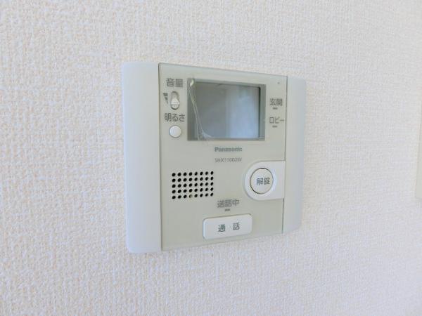 セキュリティ　モニタ付きインターホン