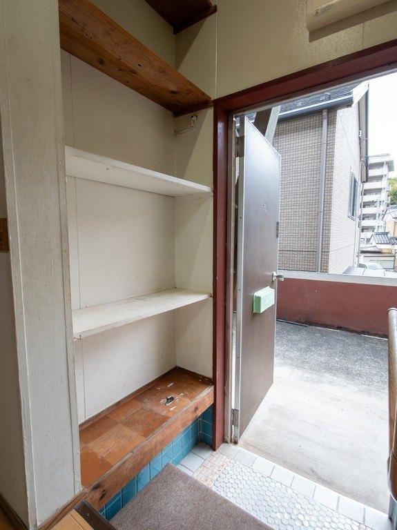 玄関　靴の収納スペースたっぷり！