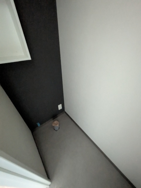 トイレ　建築中の２０３号写真