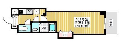 ELSTANZAの間取り写真