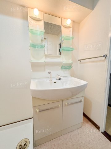 洗面設備　広い洗面スペースです★