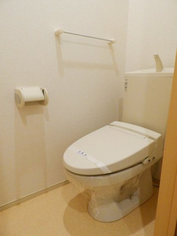 トイレ　ゆったりとした空間のトイレです