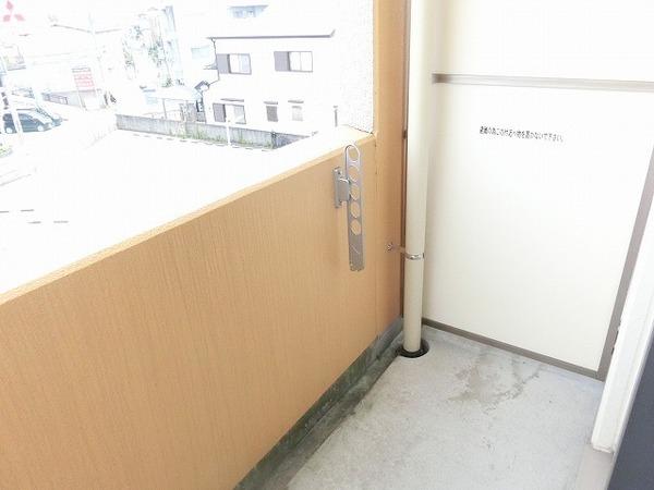 バルコニー　日当たり良好！