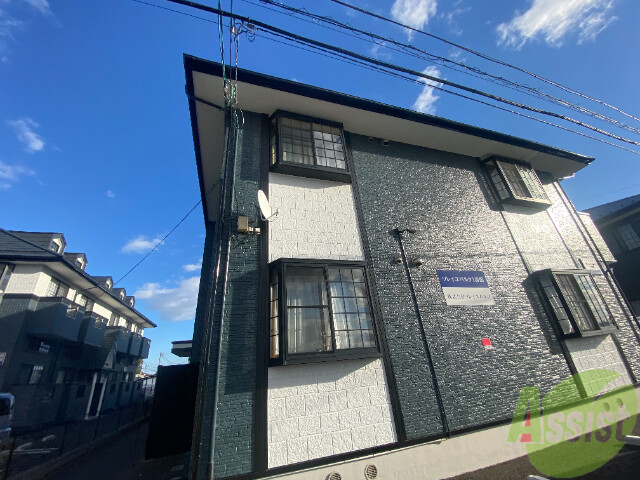 建物外観　仙台市若林区上飯田３「ソレイユパルク１番館」