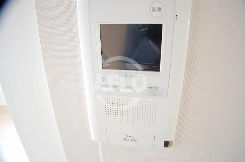 セキュリティ　アーバネックス谷町II　ＴＶ付モニターホン