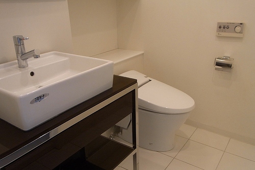 洗面設備　洗面台　※2012年11月撮影