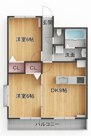 サンモール六本木の間取り写真