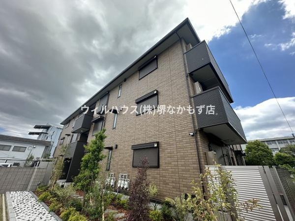 建物外観　建築中！