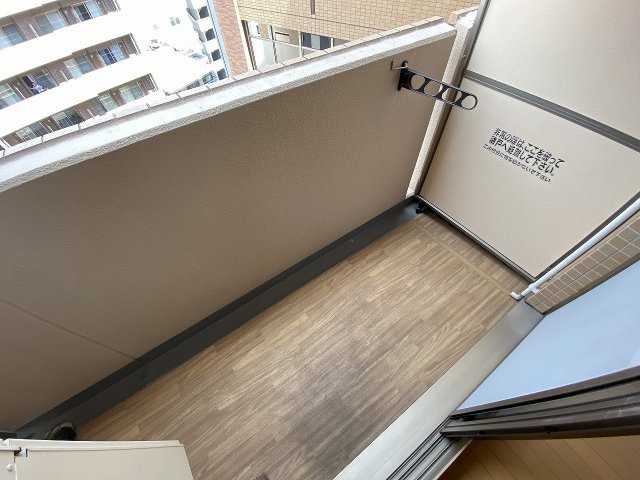 バルコニー　開放的で明るい空間を演出してくれるバルコニーです