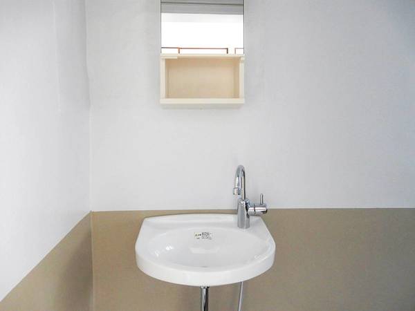 洗面設備　ビレッジハウスの同一物件・同一タイプの間取りの写真です