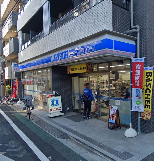 コンビニ　ローソン 新宿新小川町店（コンビニ）まで209m