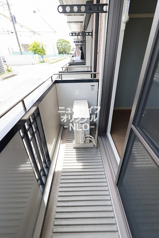 バルコニー　日当たり、風通し良好です♪