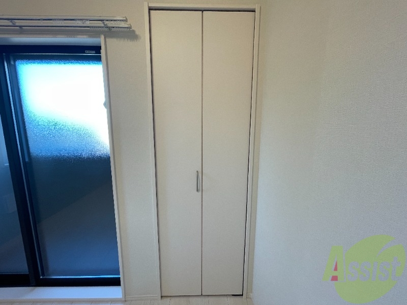 収納　ここに収納があります。収納があると部屋が広く使えます。