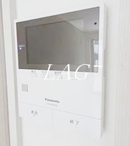セキュリティ　モニター付きインターホンです。