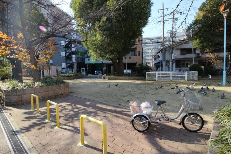 公園　関目駅前小公園（公園）まで170m
