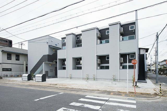 建物外観　外観　デザイナーズ　光インターネット無料