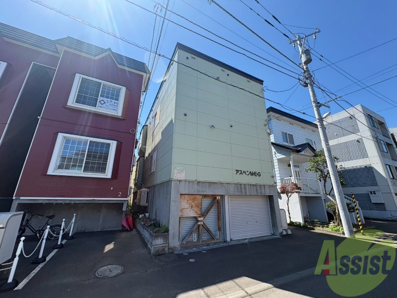 建物外観　札幌市中央区北十四条西「アスペンＭＥＧ」
