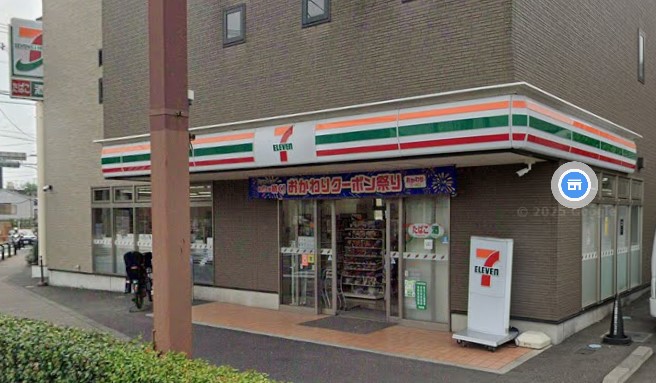コンビニ　セブンイレブン 武蔵野アジア大学通り店（コンビニ）まで555m