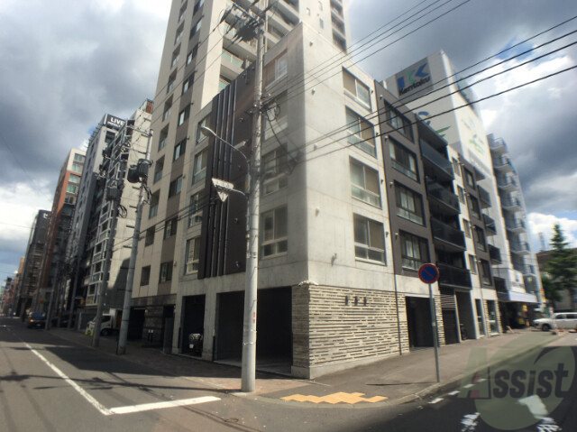 建物外観　札幌市中央区南２条西「Ｒｉｃｈｅ　ｒｅｖｅ」