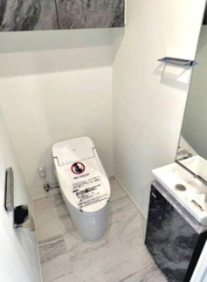 都営浅草線 戸越駅 徒歩8分 9階建 築4年のトイレ写真
