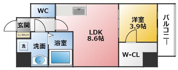 BMG RESIDENCEの間取り写真
