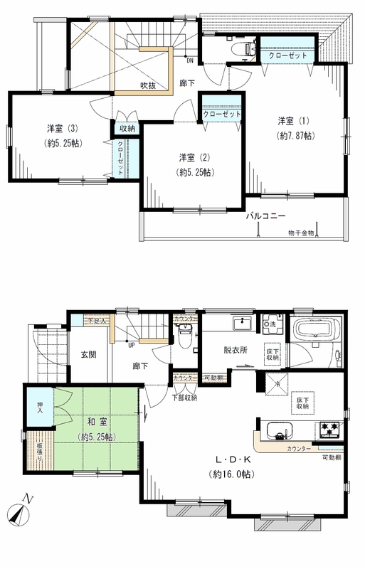 BLOOMING MAISON 横浜市瀬谷区北新の間取り写真