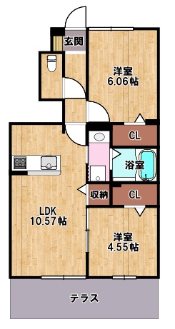 D-room Brlliantの間取り写真