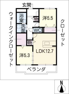 カーサヴェルデの間取り写真