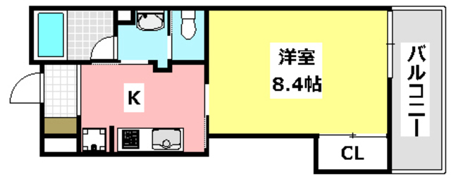 アンソレイユ茨木中津町の間取り写真