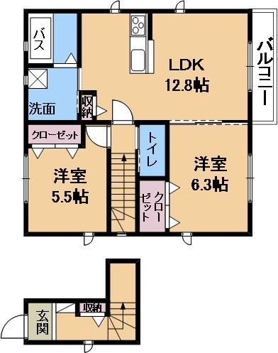 BIWAKO Southの間取り写真