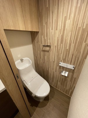 東急多摩川線 矢口渡駅 徒歩6分 4階建 築7年のトイレ写真