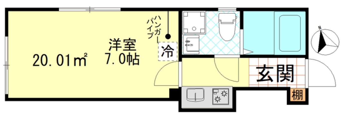フェリス赤羽の間取り写真