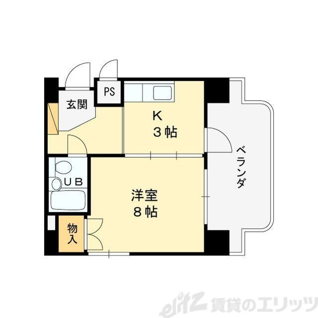 シティコート東扇町の間取り写真