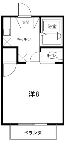 メゾンタカギの間取り写真